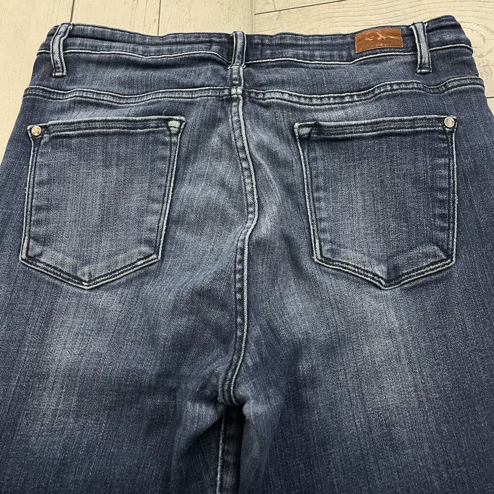 Judy Blue Women's 15 / 29 Dark Wash Mid-Rise Skinny Fit Denim Jeans JB82132DK - Picture 3 of 10